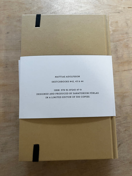 Sketchbooks 42, 43, 44