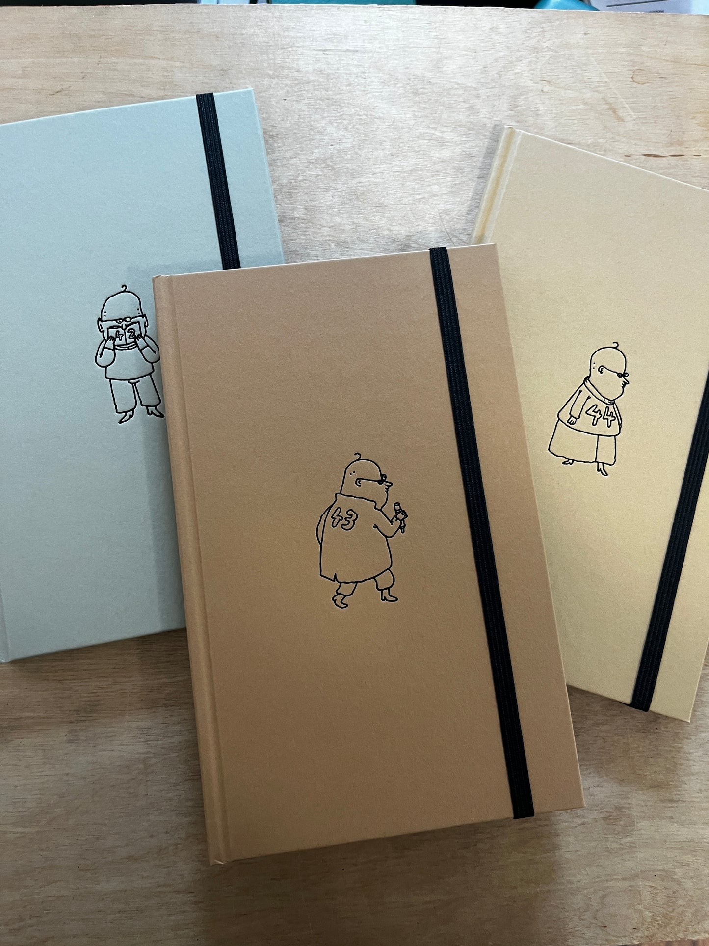 Sketchbooks 42, 43, 44