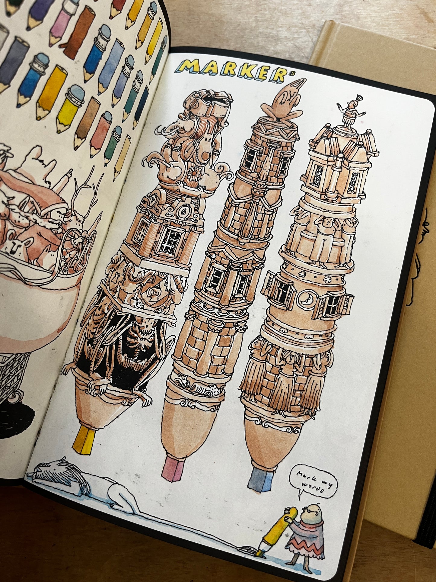 Sketchbooks 42, 43, 44