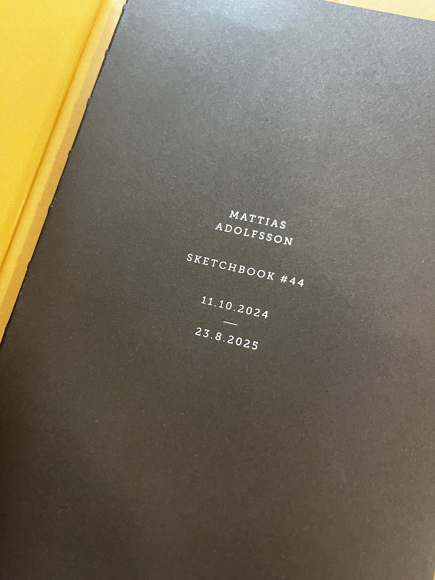 Sketchbooks 42, 43, 44