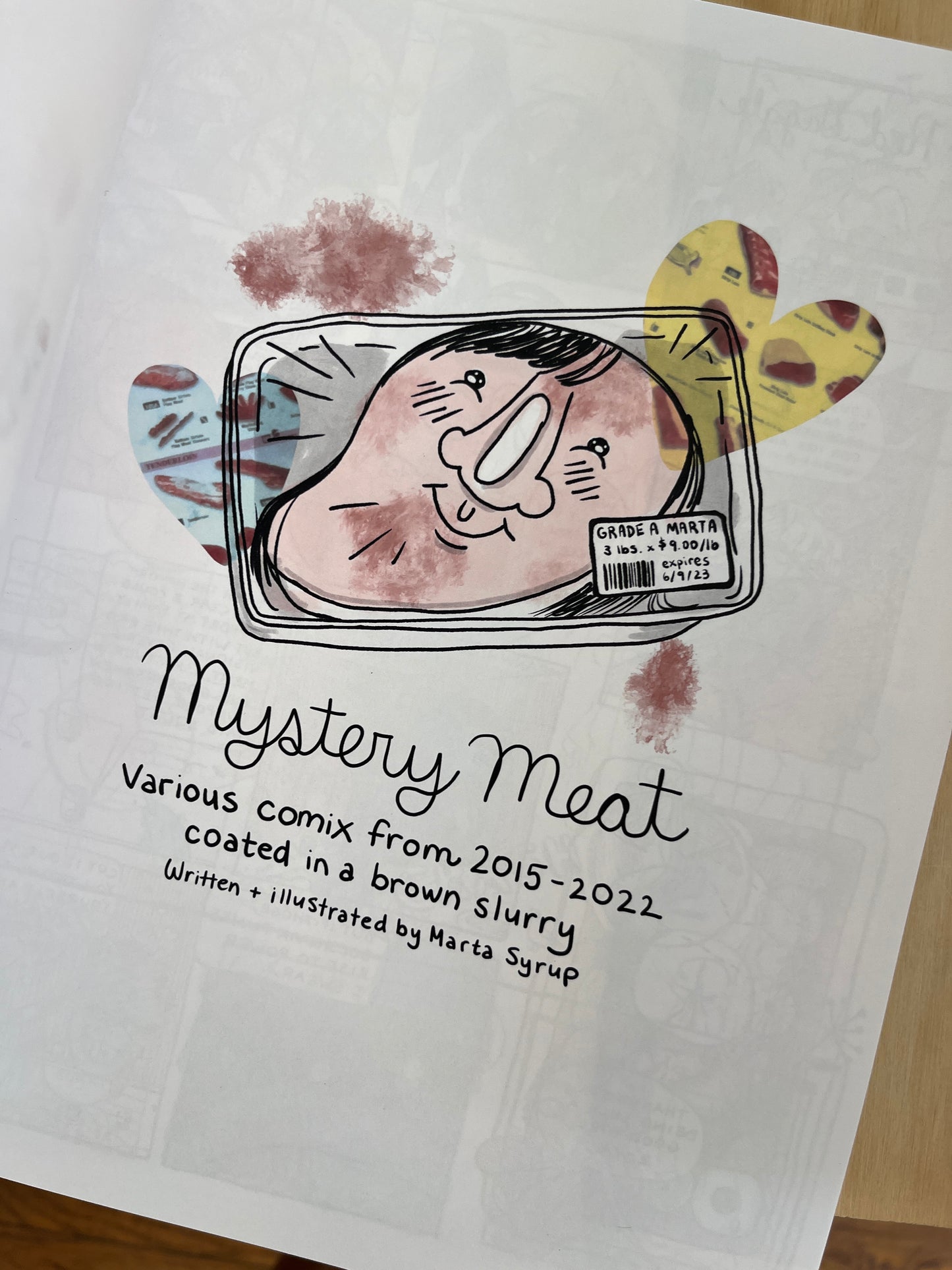 Mystery Meat: A Collection of Comics from 2015-2021 Coated in a Brown Slurry