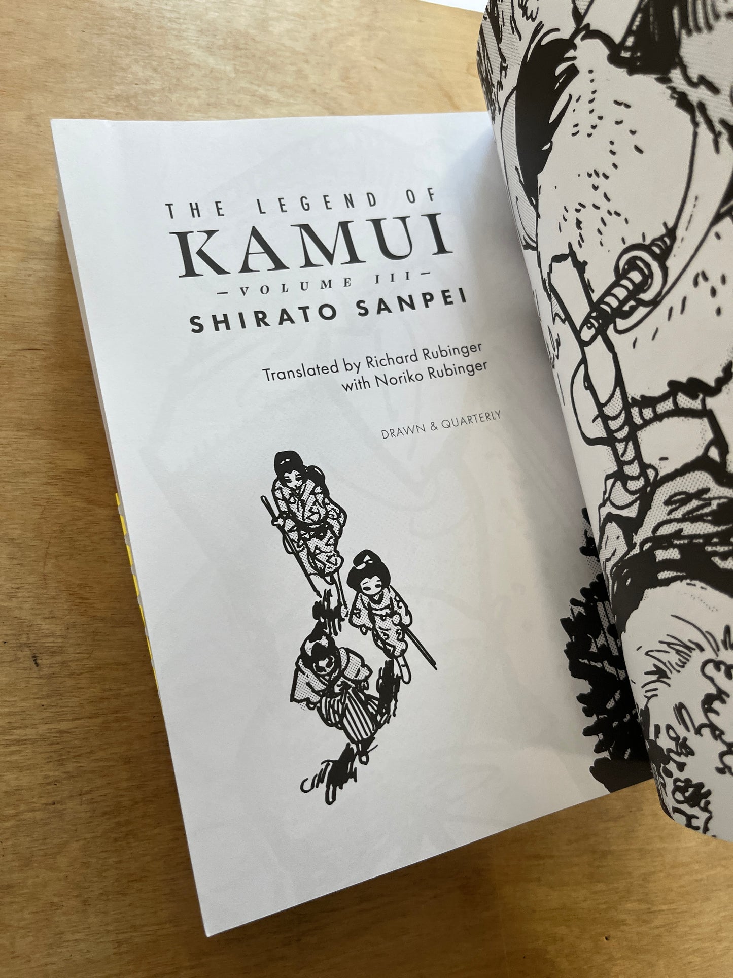 The Legend of Kamui: Volume Three