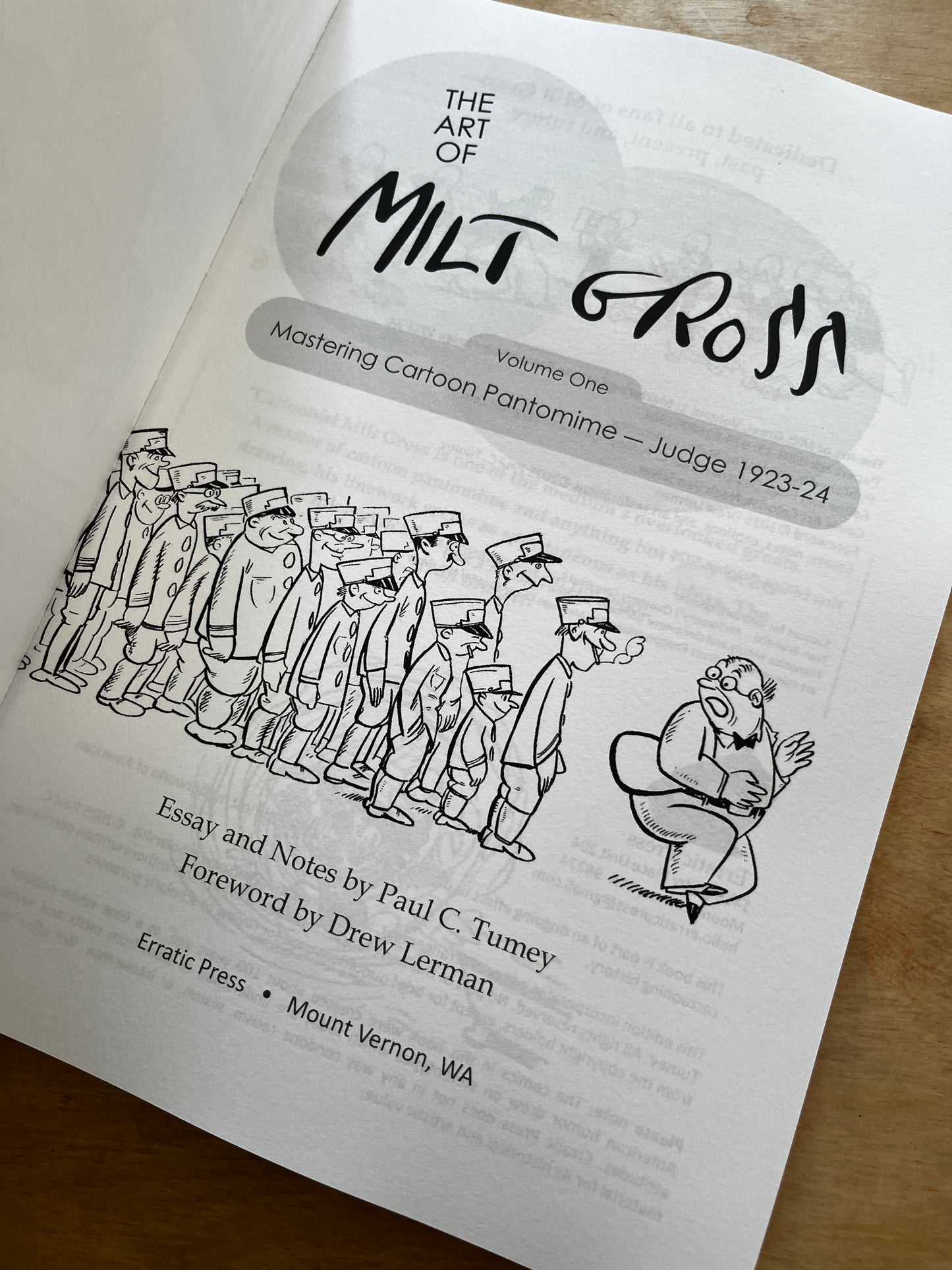 The Art of Milt Gross Vol. One: Mastering Cartoon Pantomime-Judge 1923-24