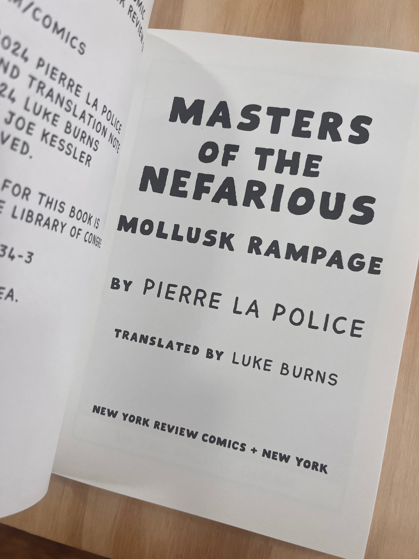 Masters of the Nefarious:  Mollusk Rampage