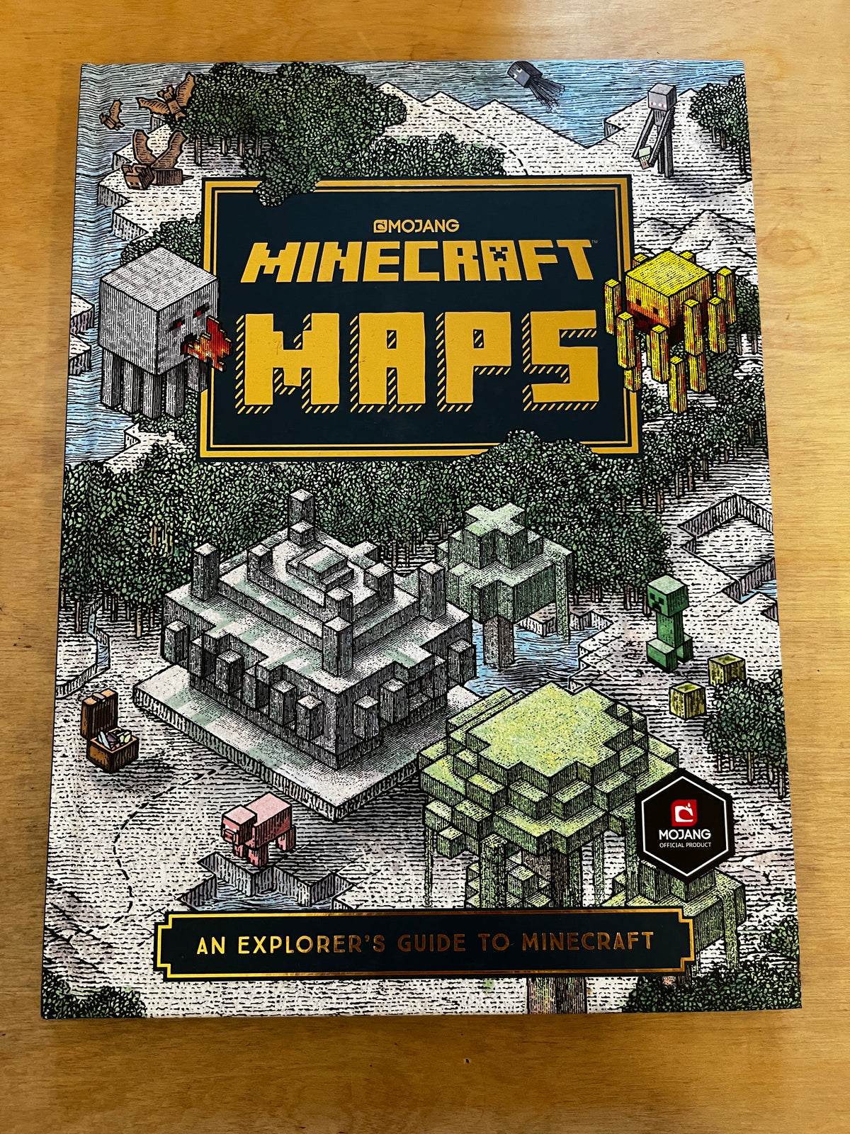 Minecraft: Maps - by Mojang Ab & The Official Minecraft Team (Hardcover)