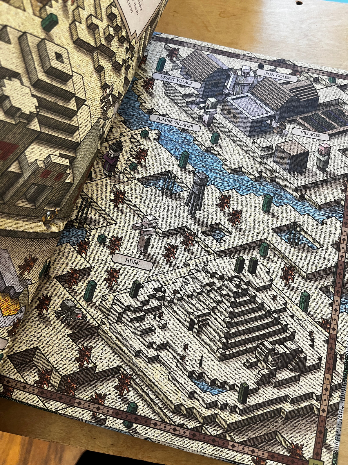 Minecraft: Maps - by Mojang Ab & The Official Minecraft Team (Hardcover)