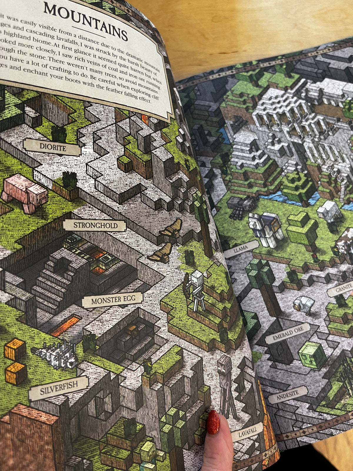 Minecraft: Maps - by Mojang Ab & The Official Minecraft Team (Hardcover)