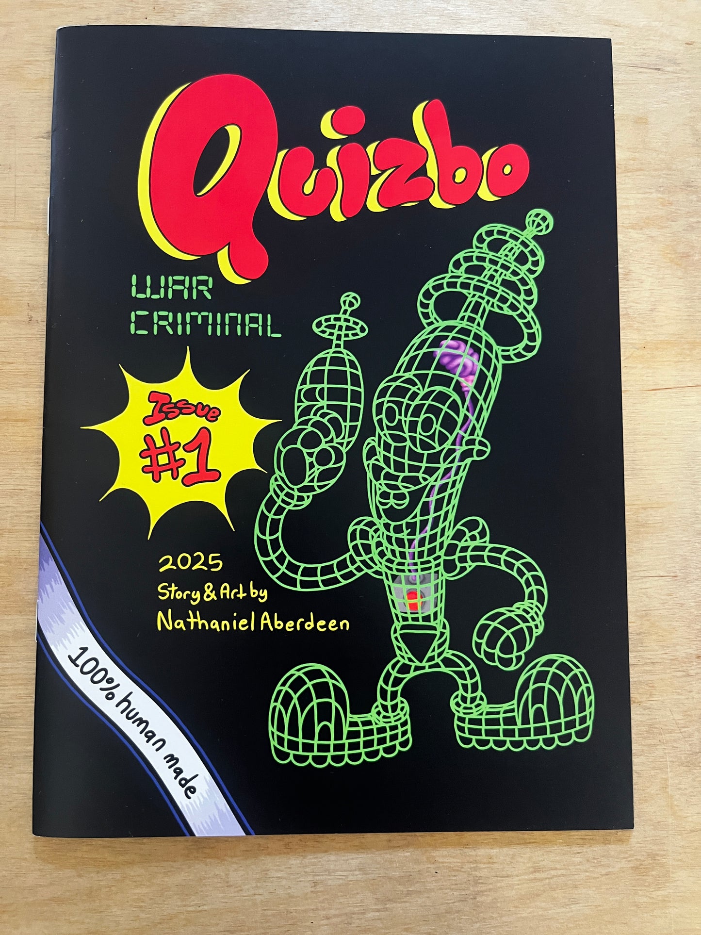 Quizbo War Criminal Issue #1