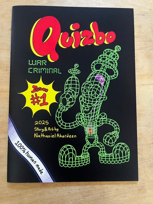Quizbo War Criminal Issue #1