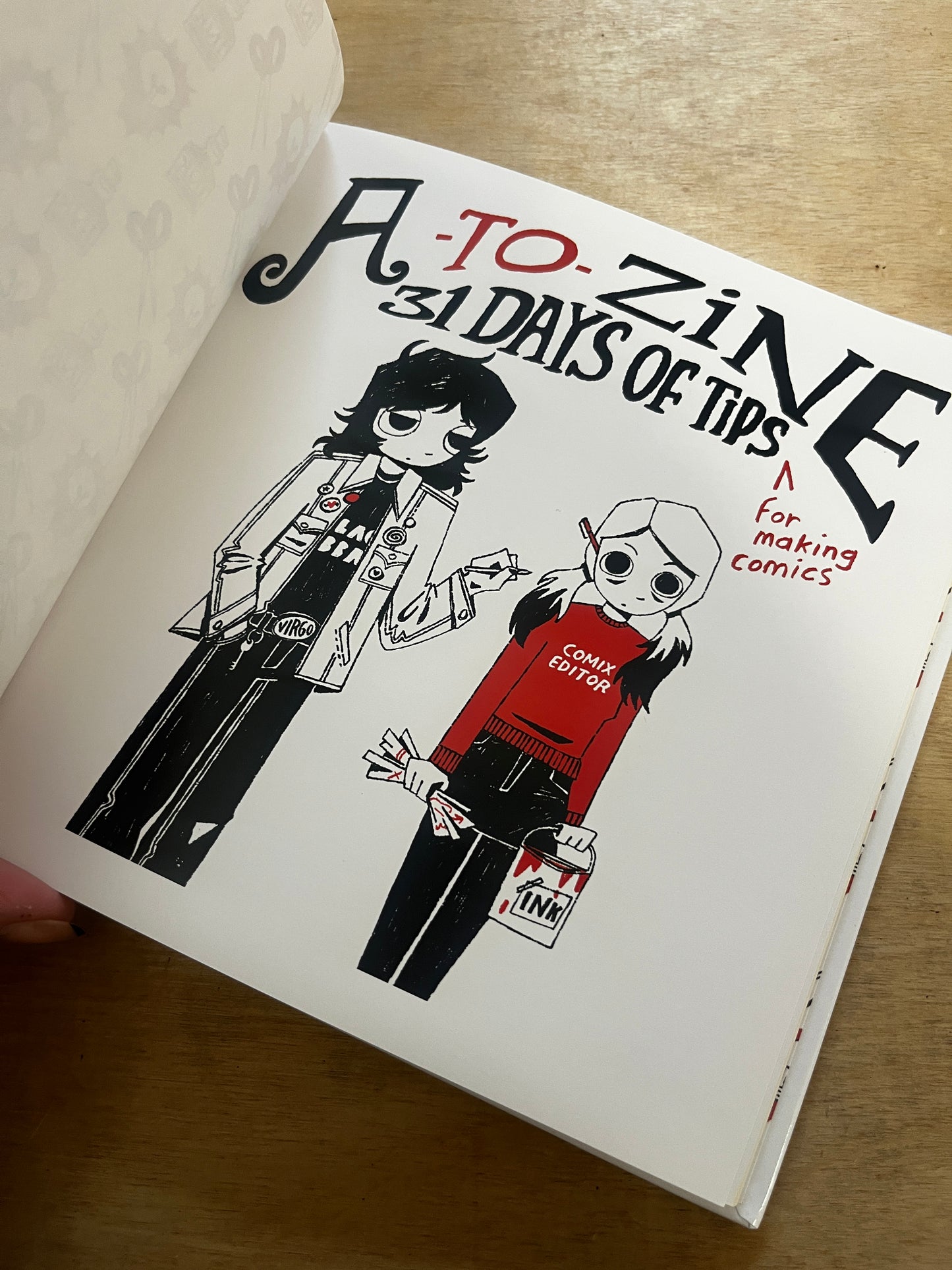 A To Zine: 31 Tips for Making Comics