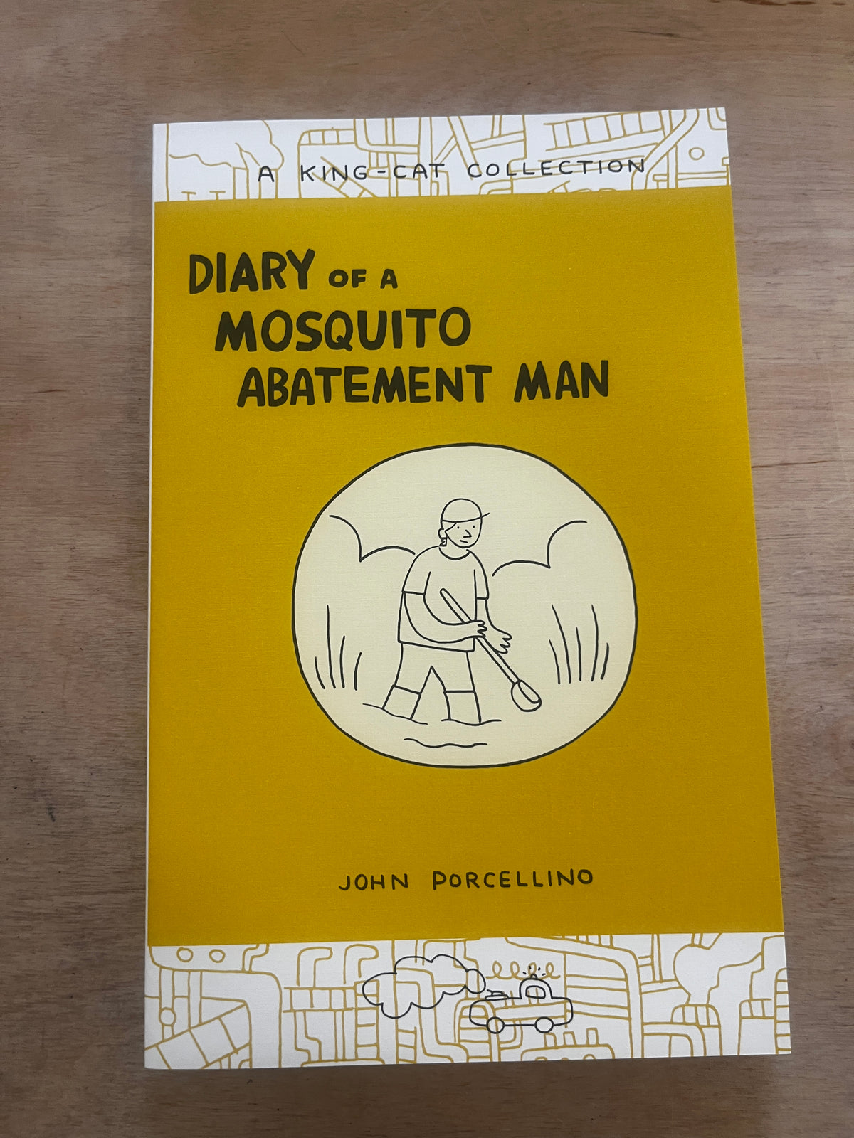 DIARY OF A MOSQUITO ABATEMENT MAN by John Porcellino