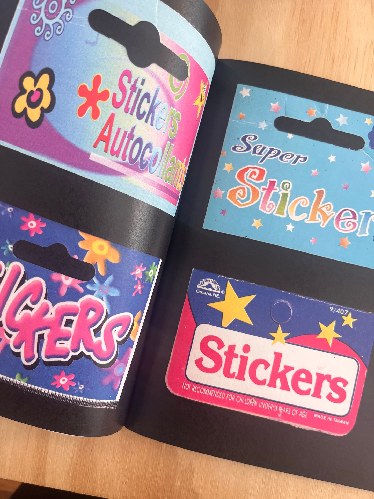 Not Recommended for Children Under 3 Years of Age: 25 Years of Sticker Packaging
