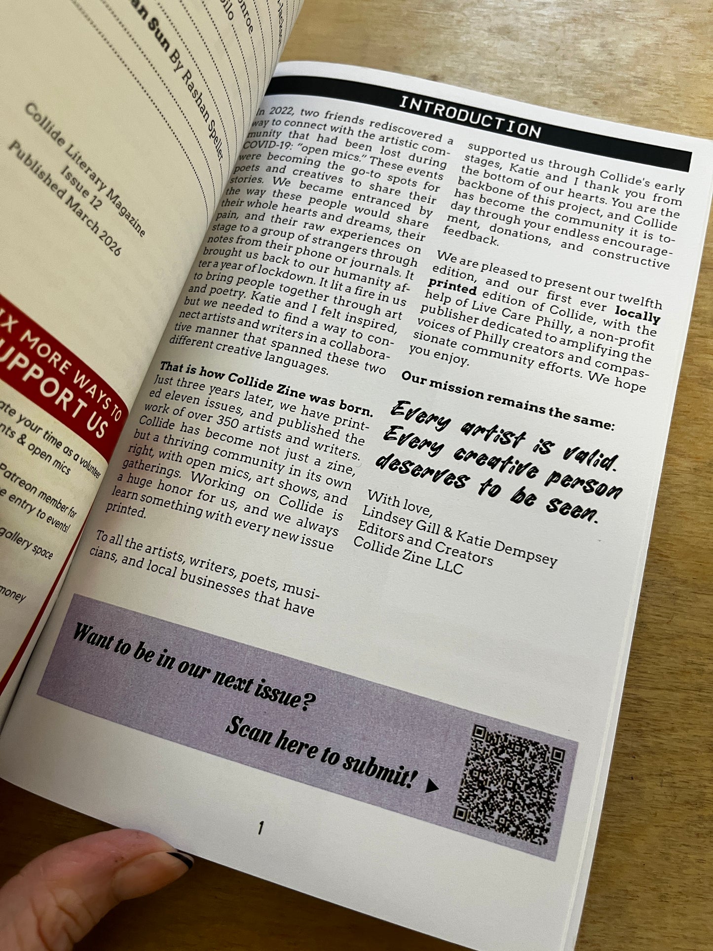 Collide Zine Issue 12