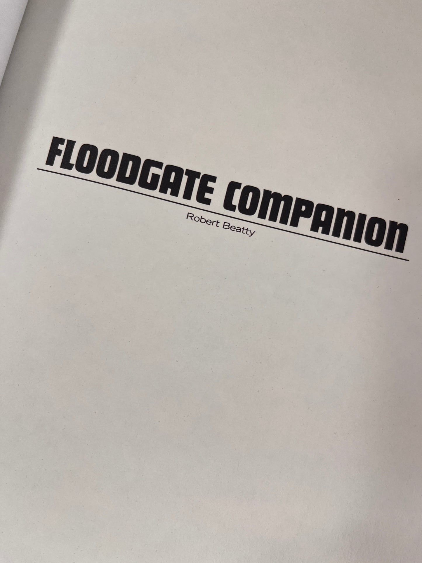 Floodgate Companion