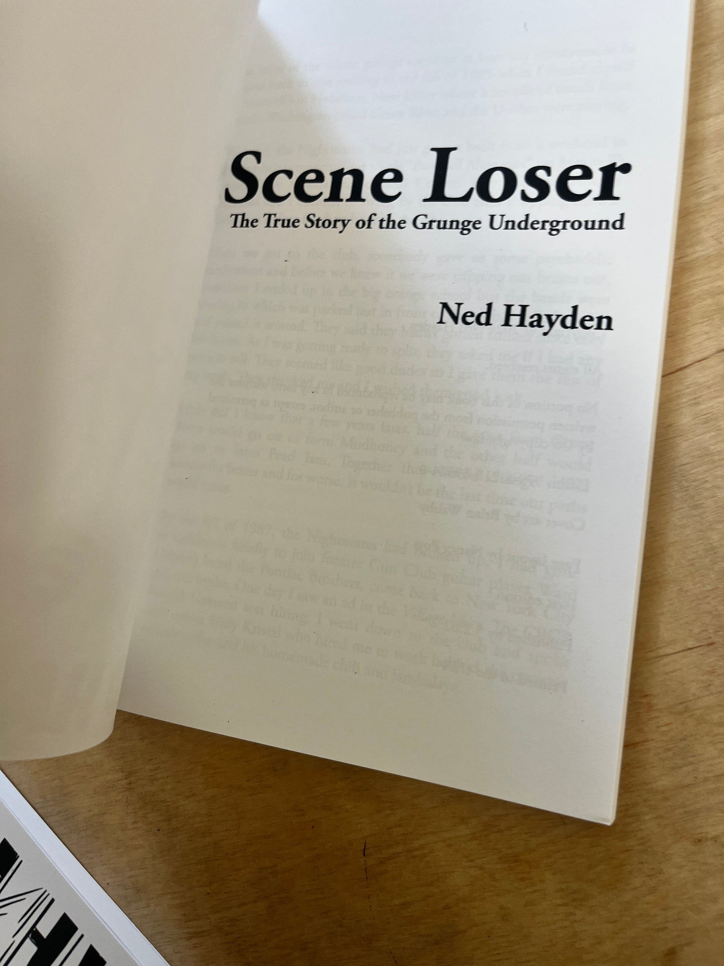 SCENE LOSER - THE TRUE STORY OF THE GRUNGE UNDERGROUND
