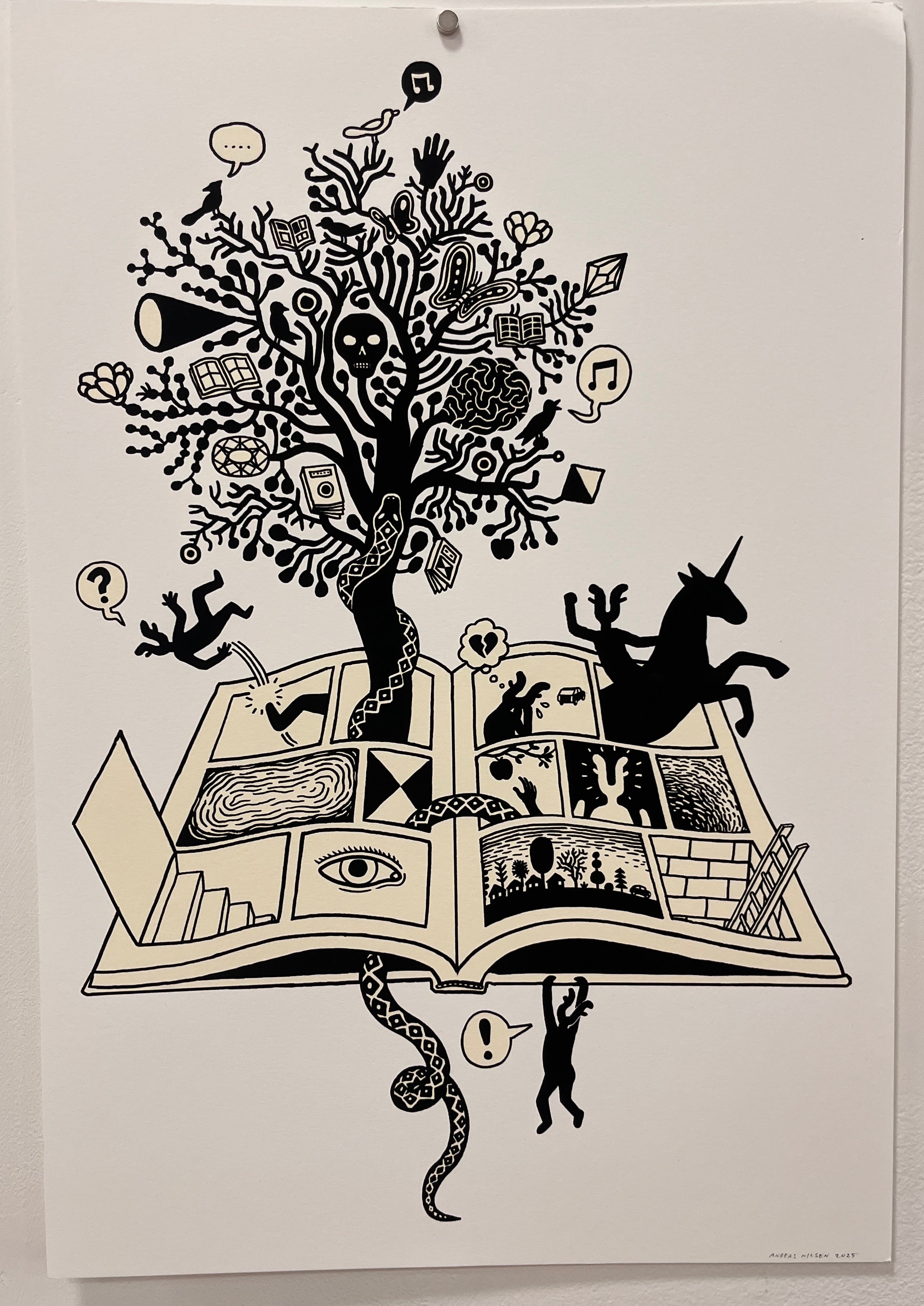 Comics Tree Print – partnersandson
