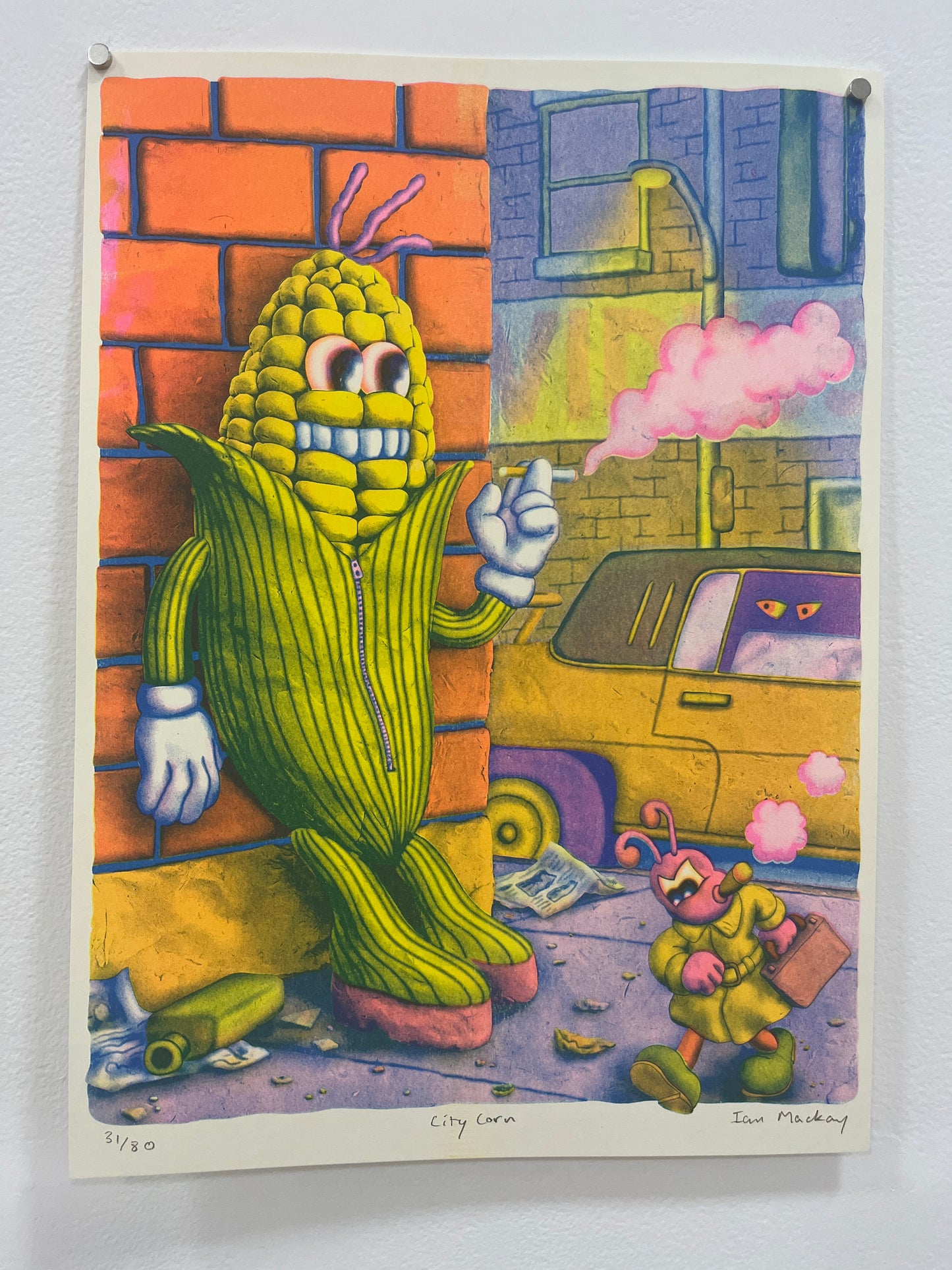 City Corn - Ian Mackay Print