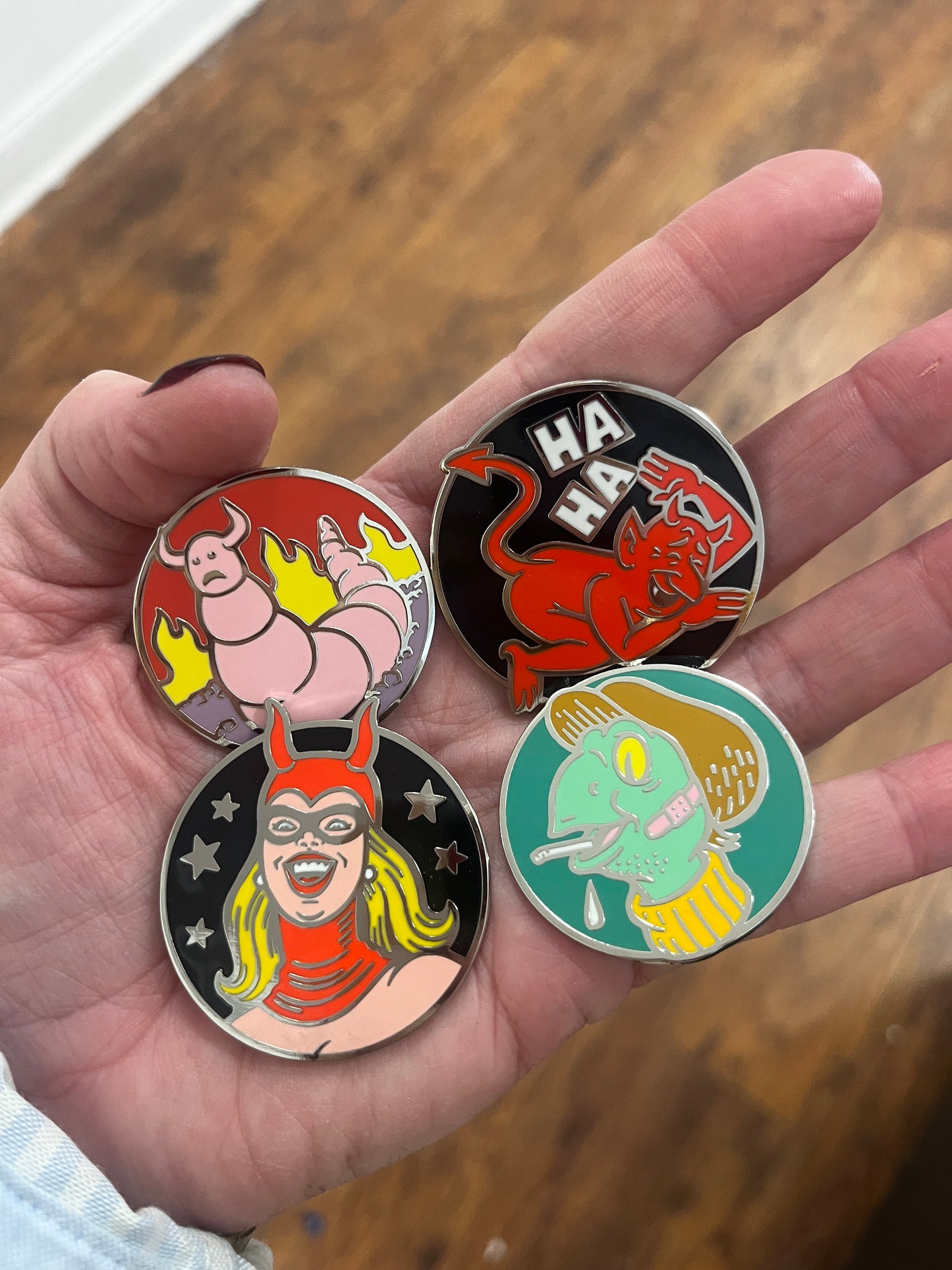 Jacked Tracks Pins