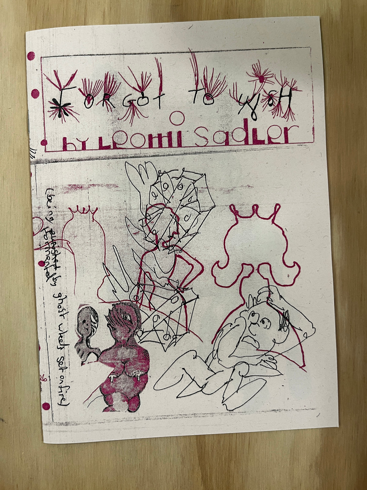 Leomi Sadler Monthly Zines