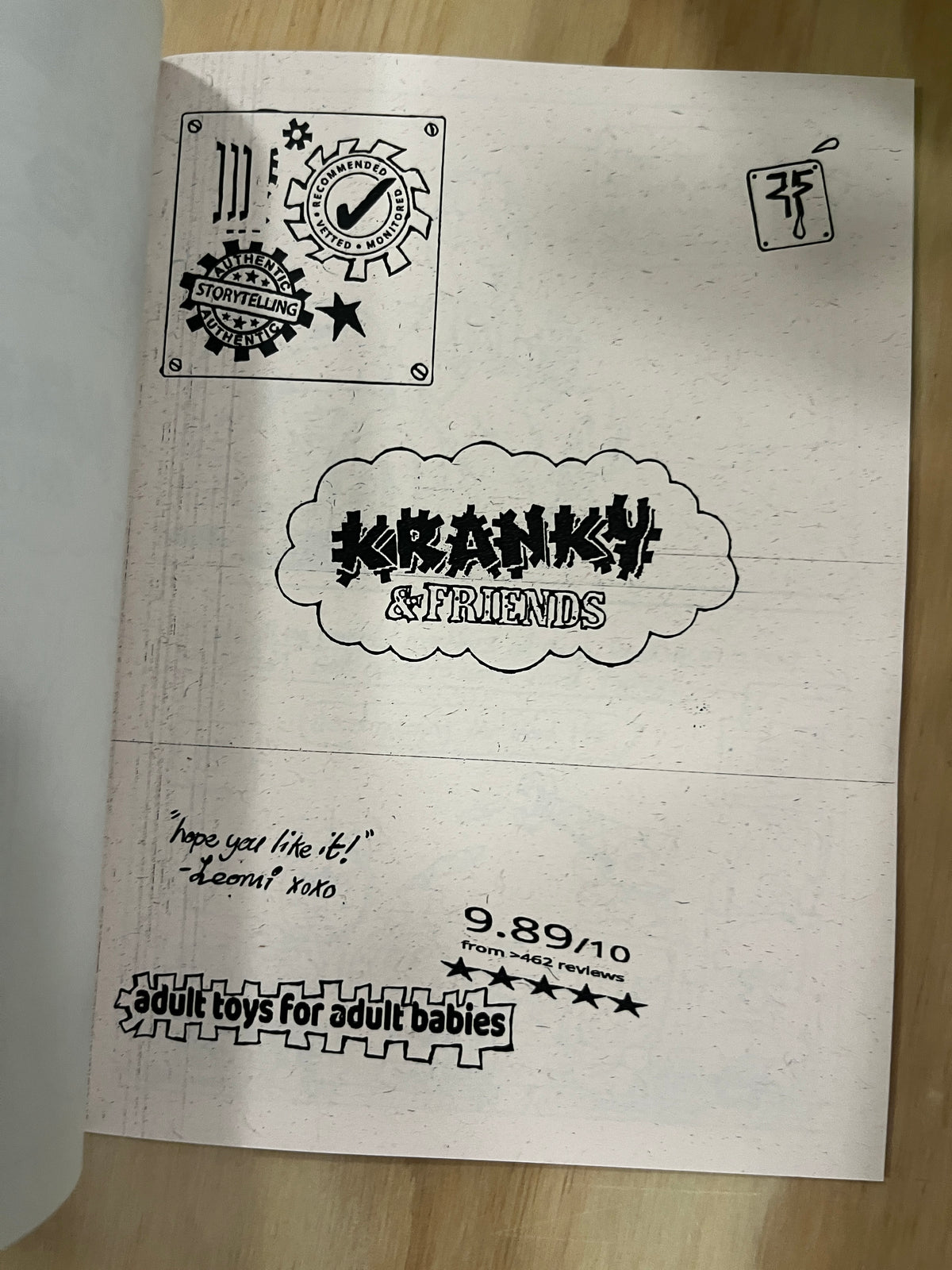 Leomi Sadler Monthly Zines