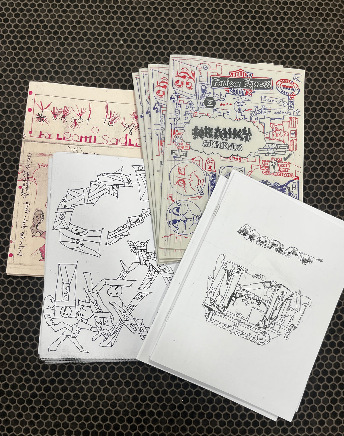 Leomi Sadler Monthly Zines