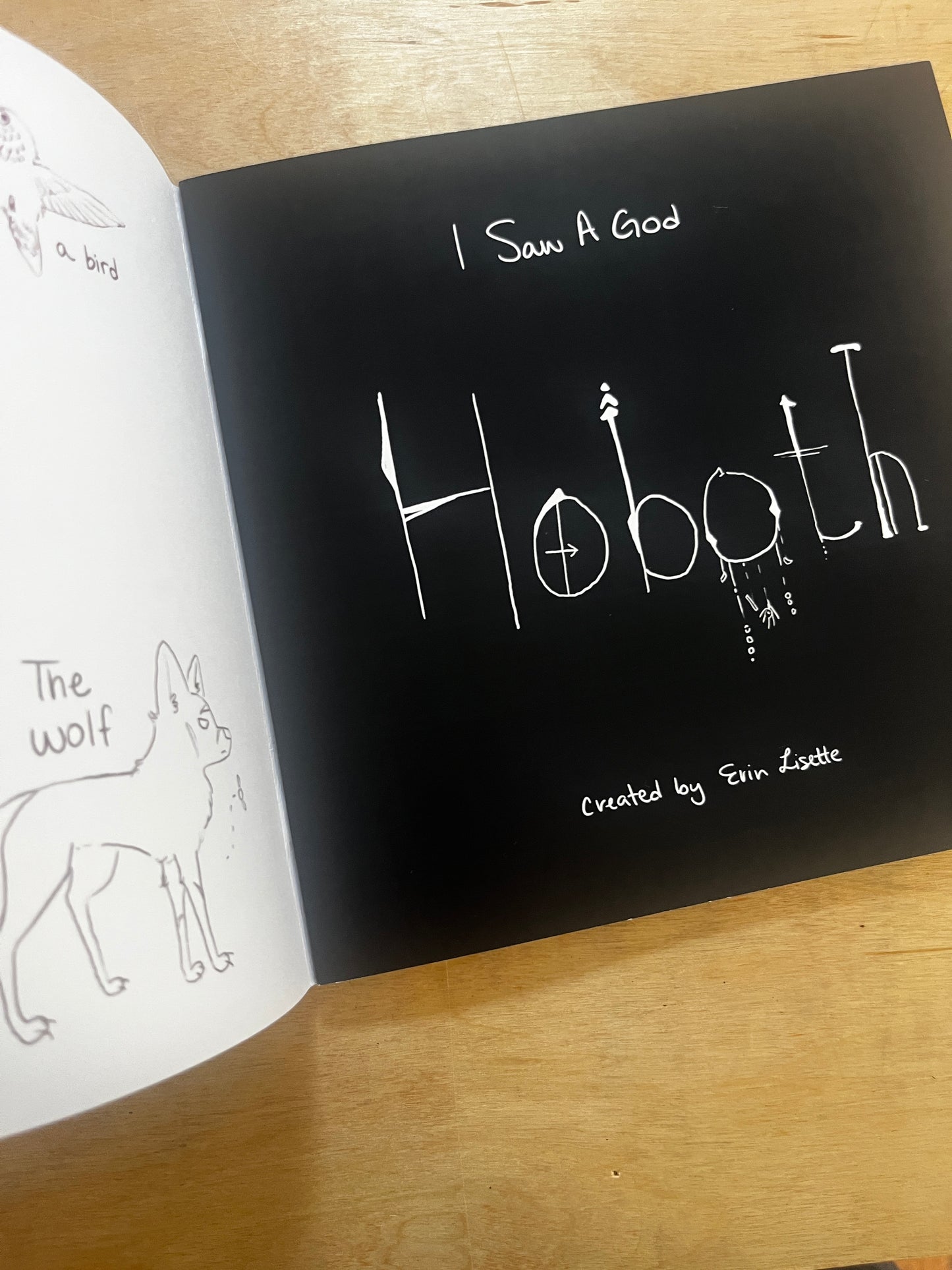 I Saw A God - Hoboth Comic