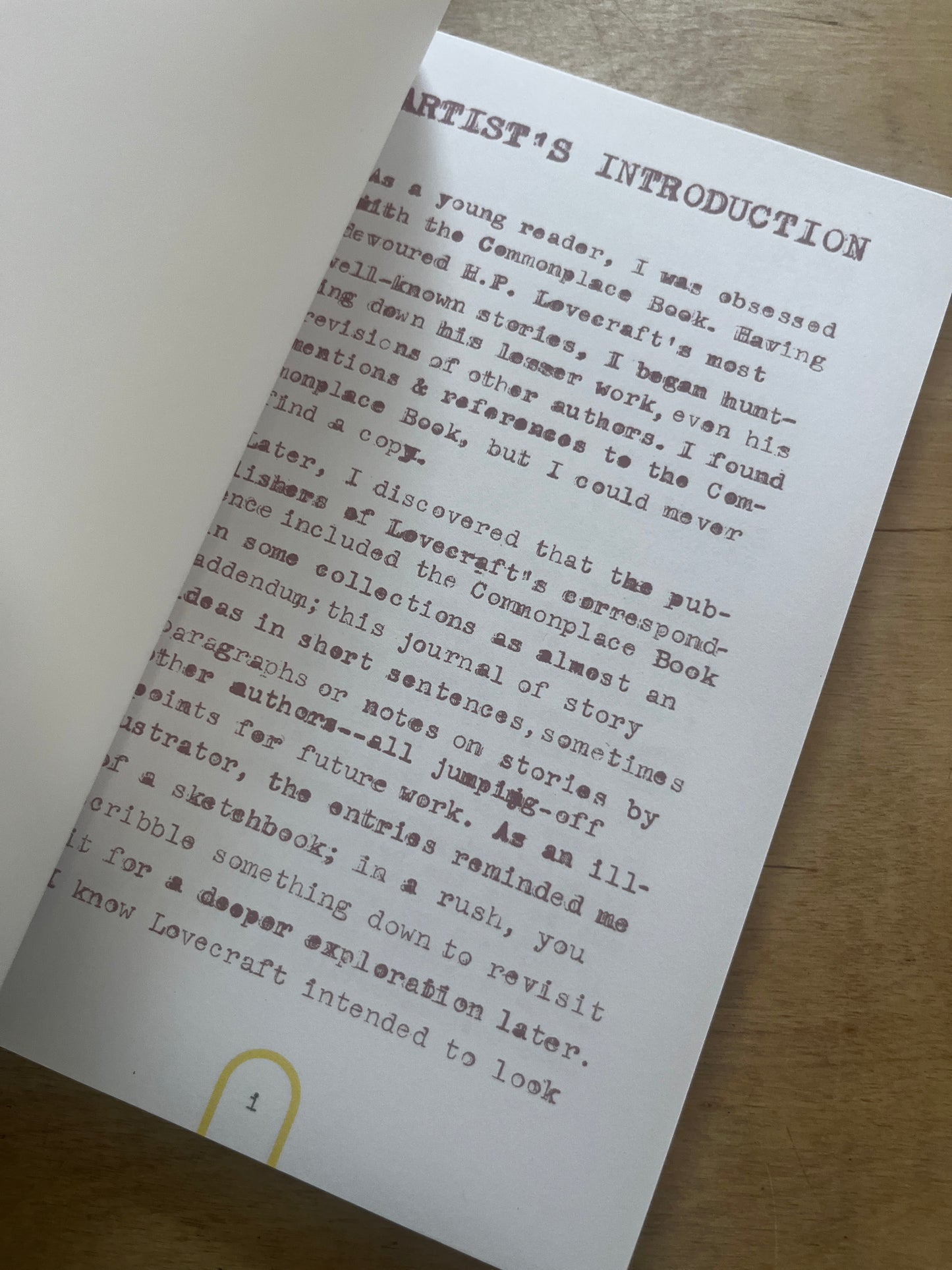 H.P. Lovecraft's Commonplace Book: Weirdly Illustrated