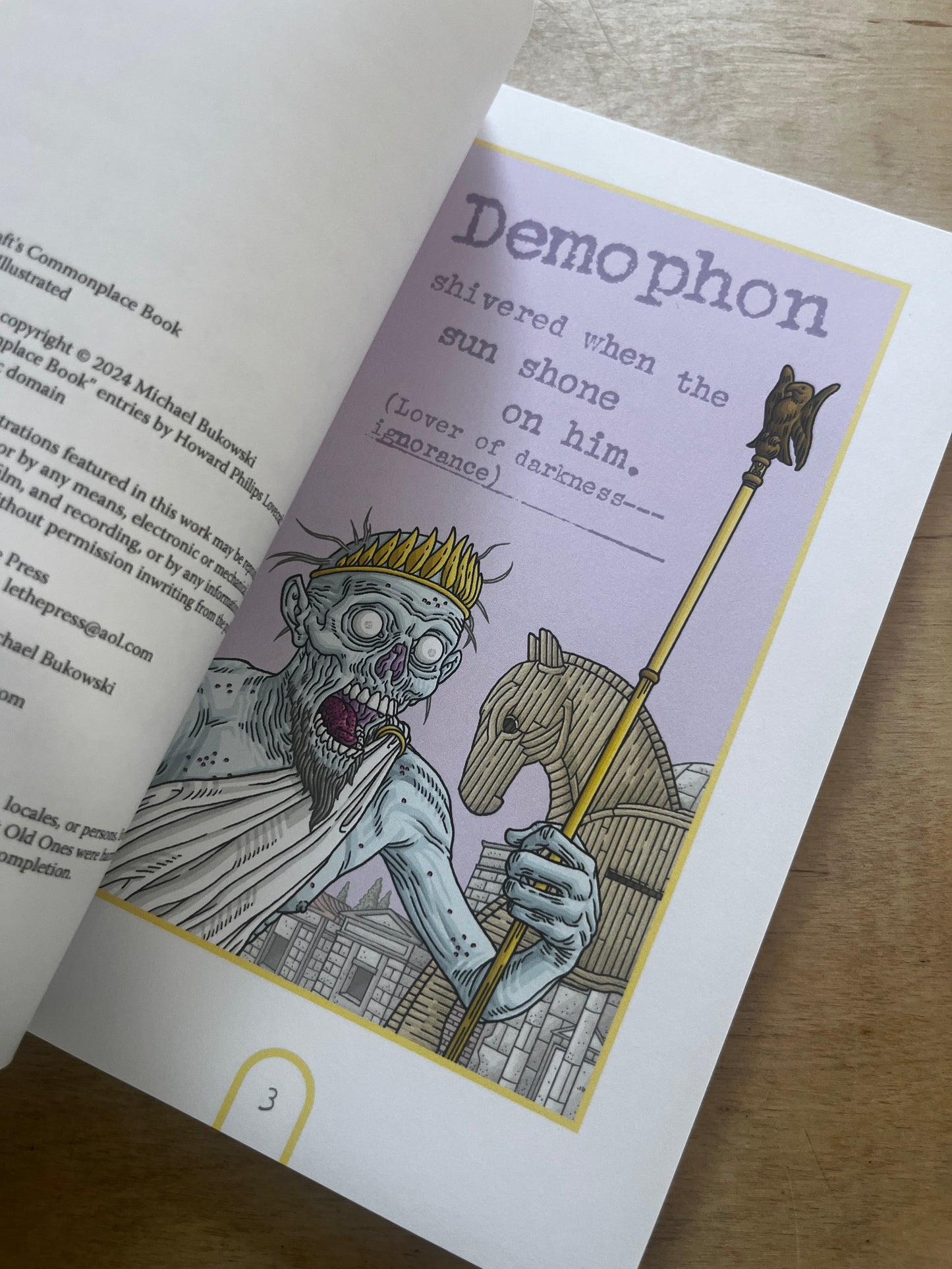 H.P. Lovecraft's Commonplace Book: Weirdly Illustrated