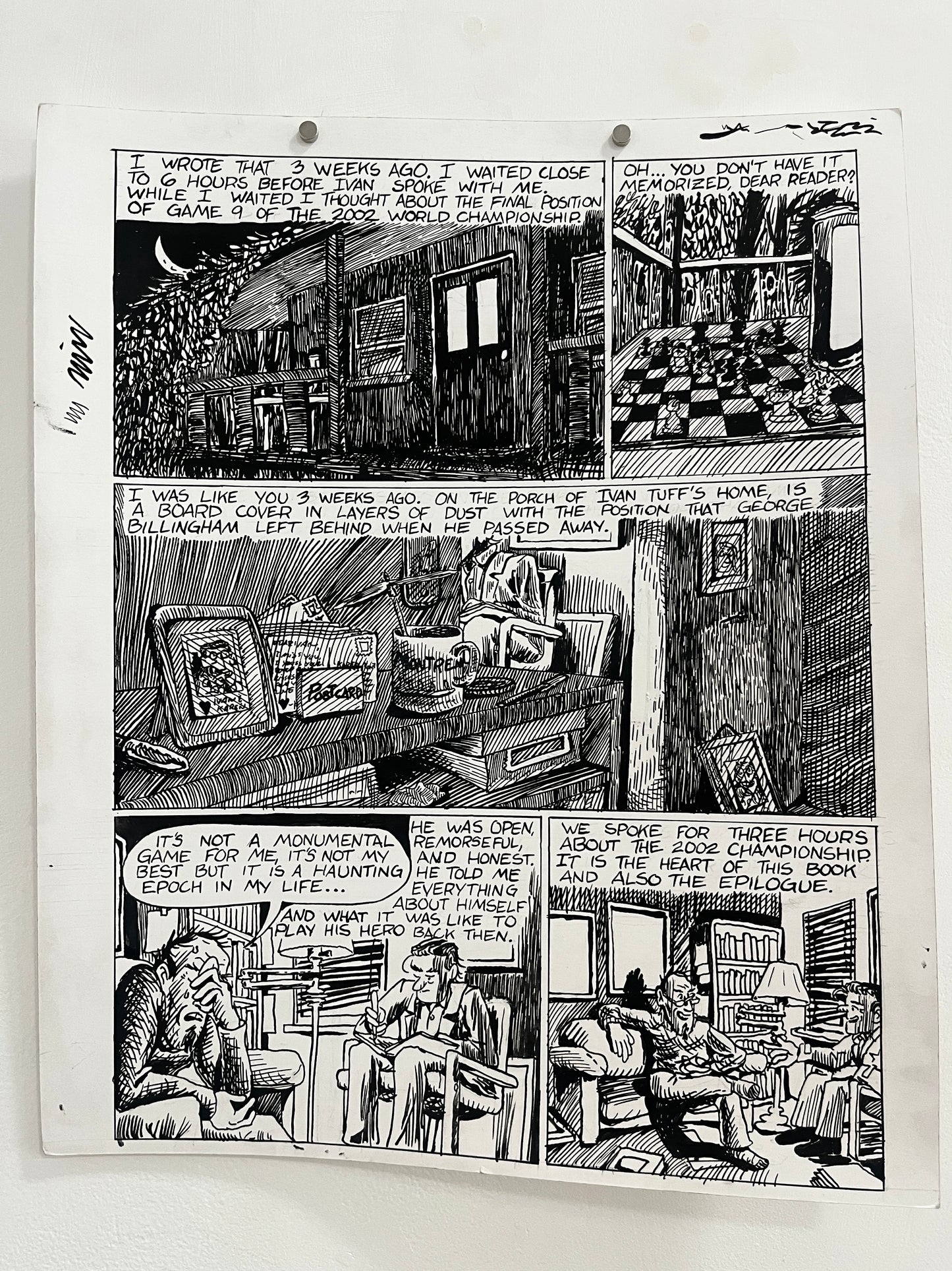 Andrew Alexander Original Pages from Caught Lookin' #1
