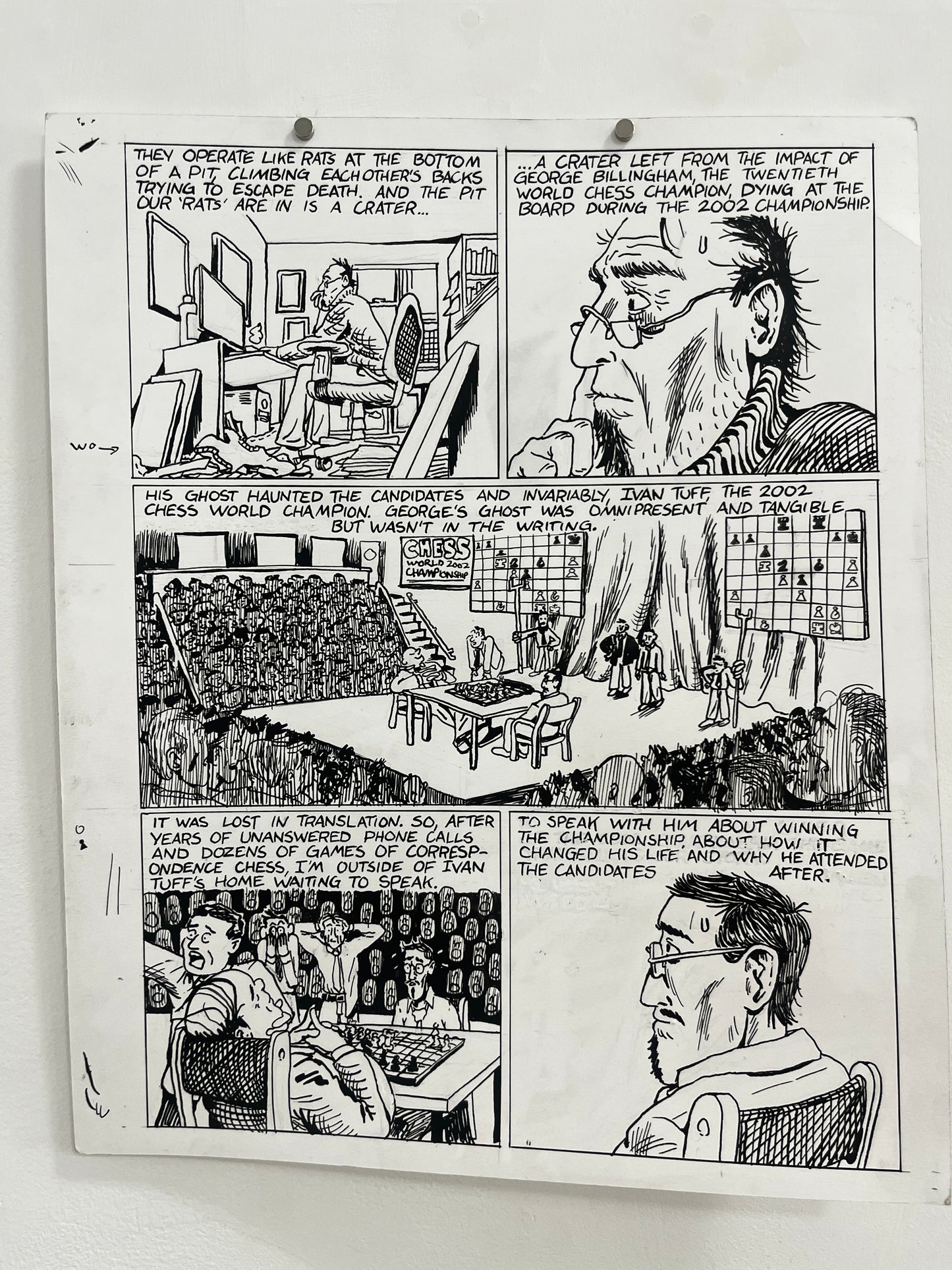 Andrew Alexander Original Pages from Caught Lookin' #1