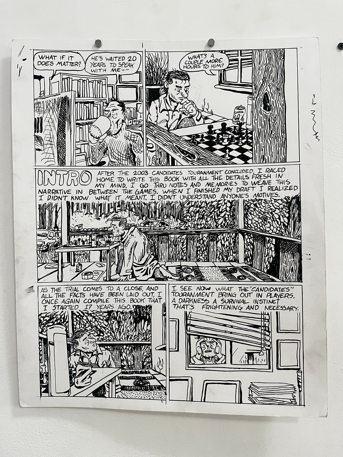 Andrew Alexander Original Pages from Caught Lookin' #1