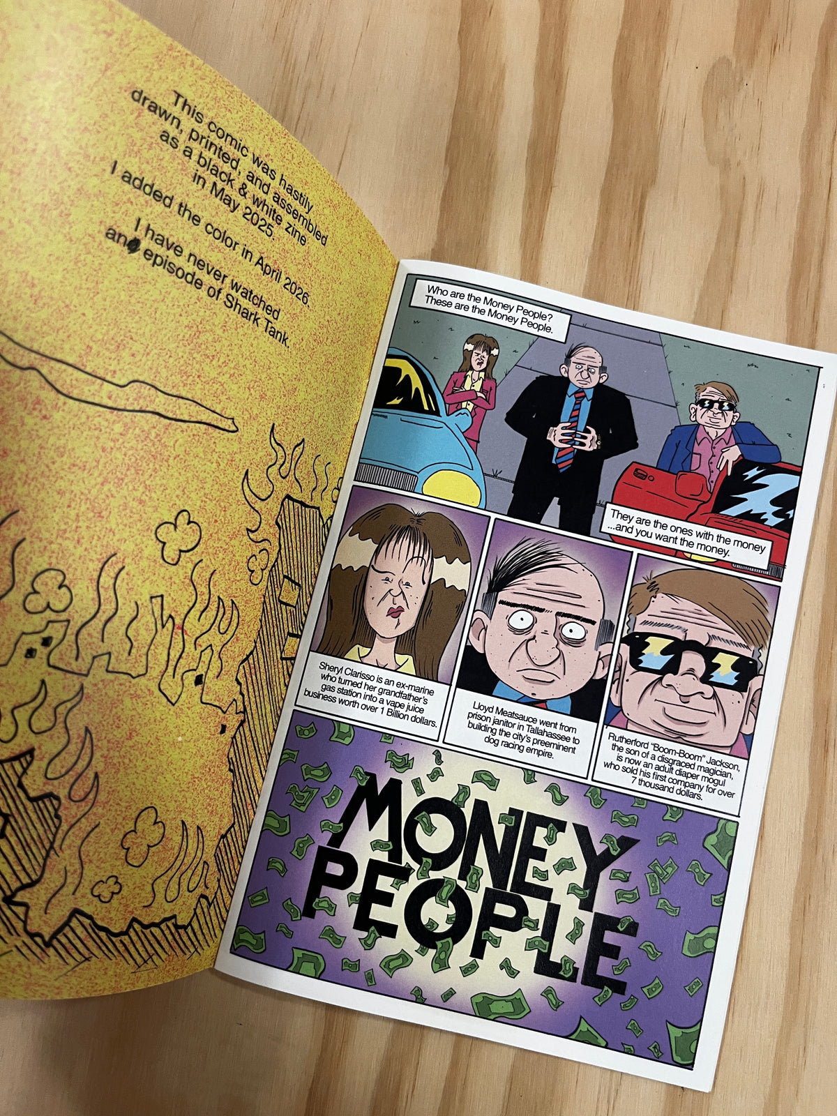 Diamond Highway/Walloper Double zine