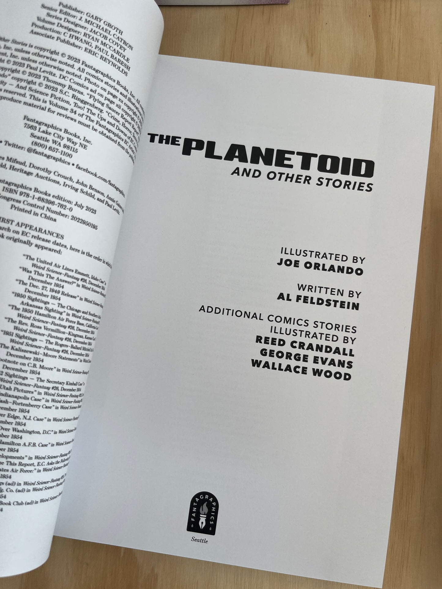 The Planetoid And Other Stories