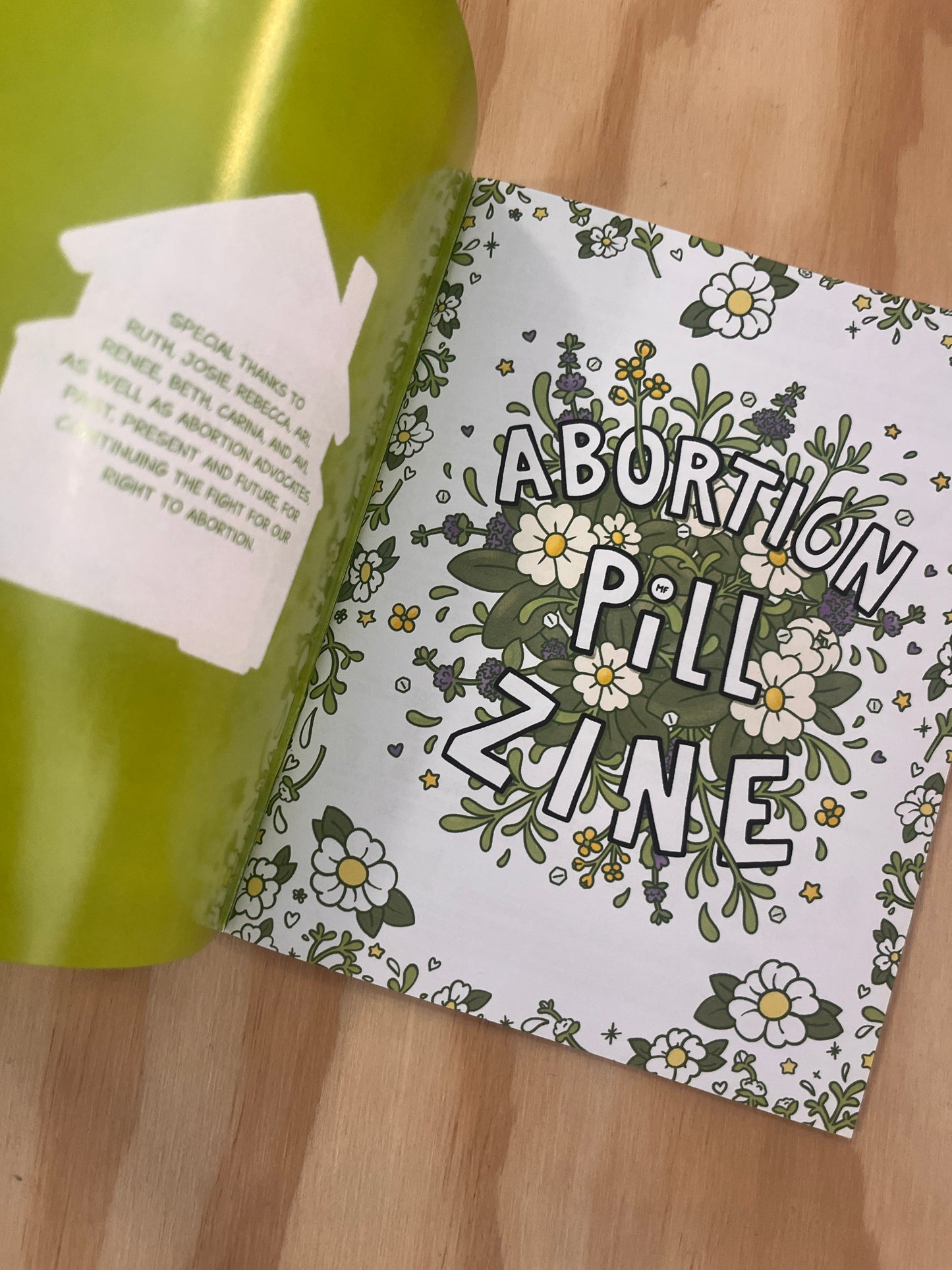 Abortion Pill Zine: A Community Guide to Misoprostol and Mifepristone