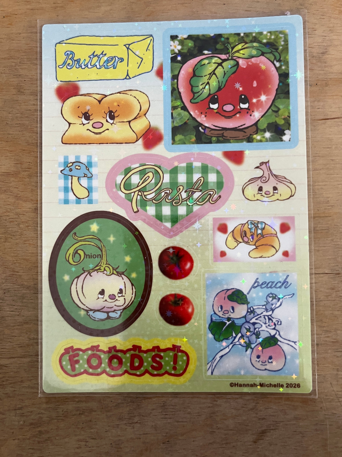 FOODS STICKERS