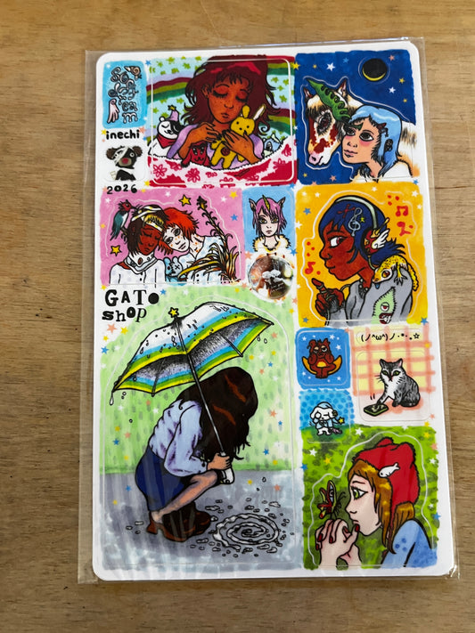 Inez Estrada Stickers