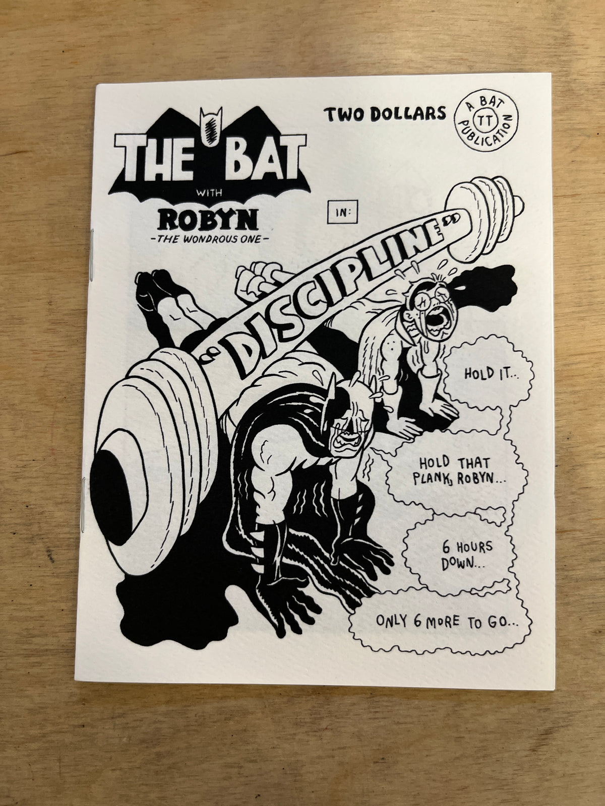 Bat and Robyn mini comic: “DISCIPLINE.”