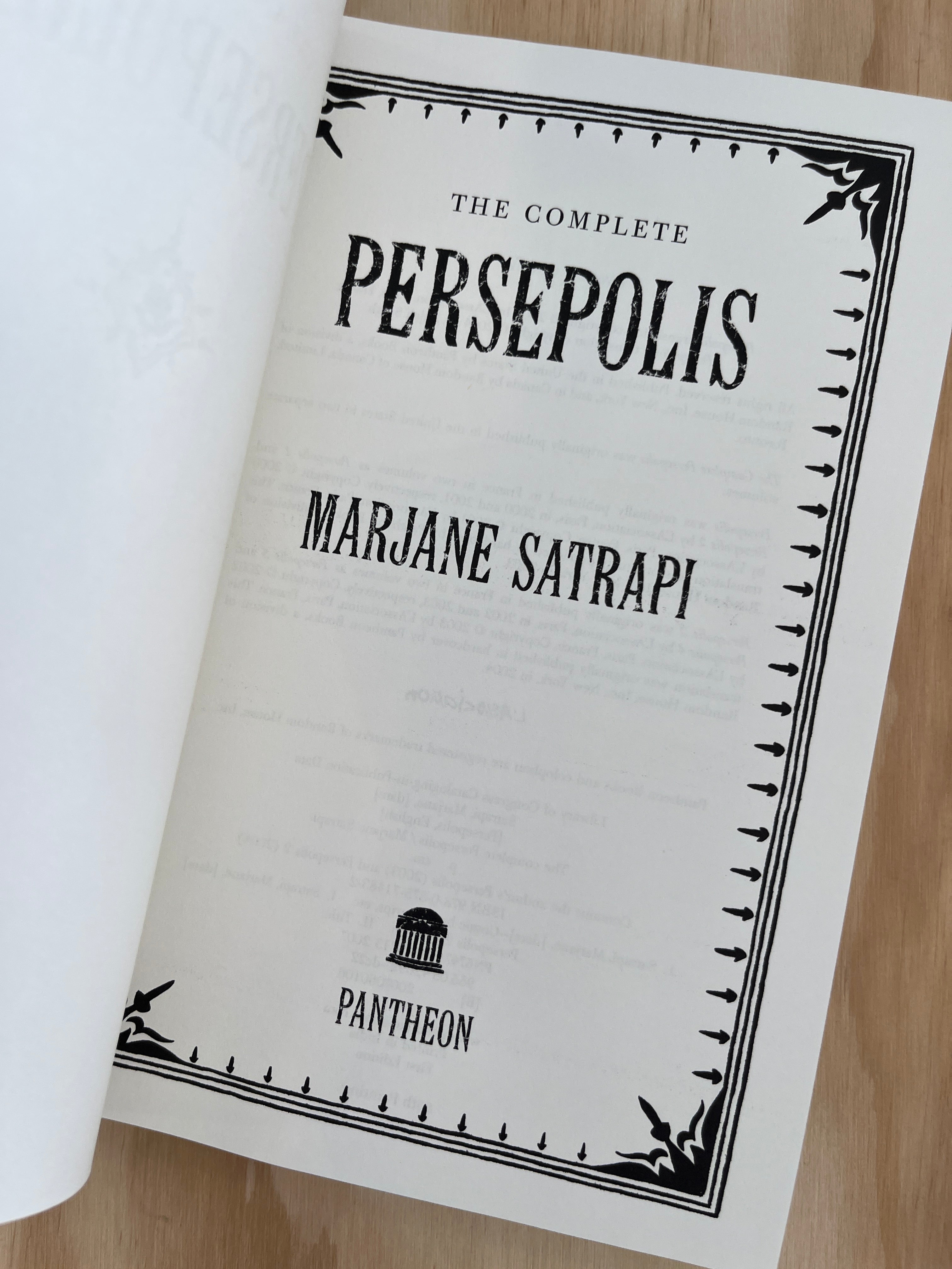 The Complete Persepolis – partnersandson