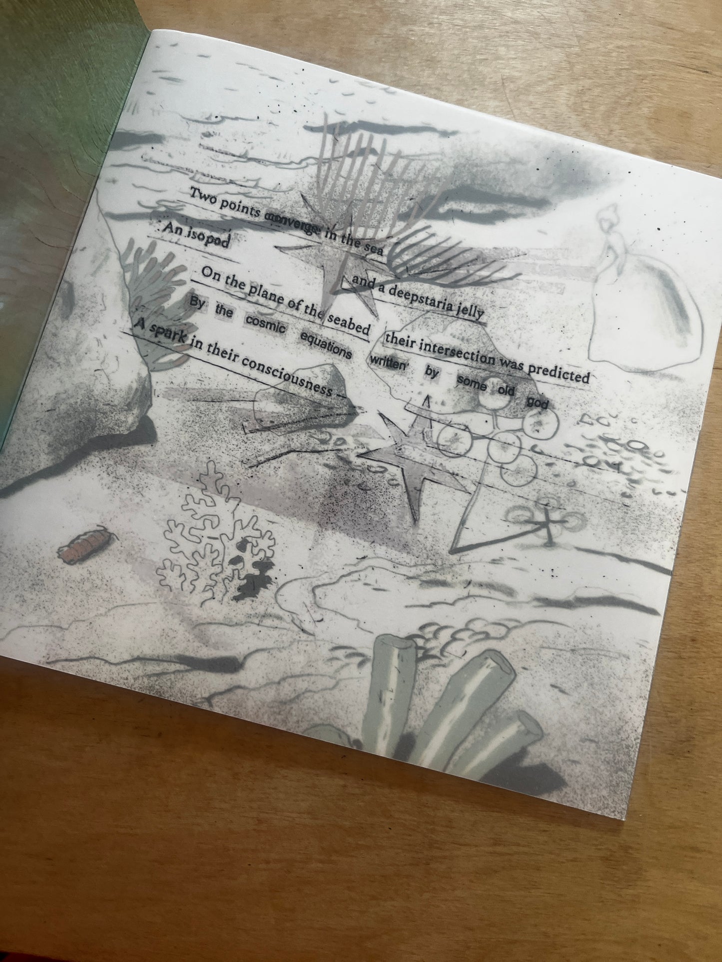 Two Points Converge in the Sea