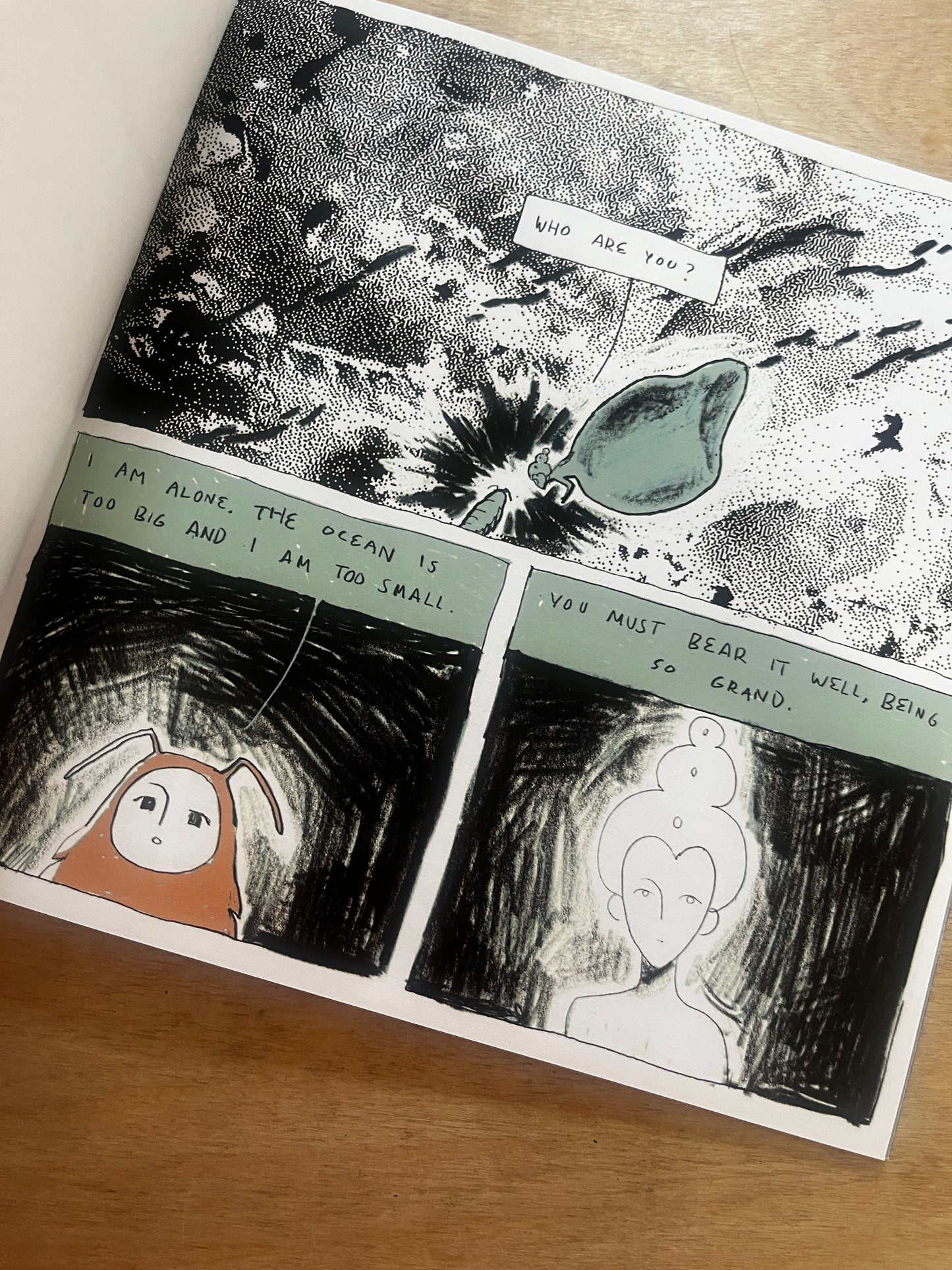 Two Points Converge in the Sea