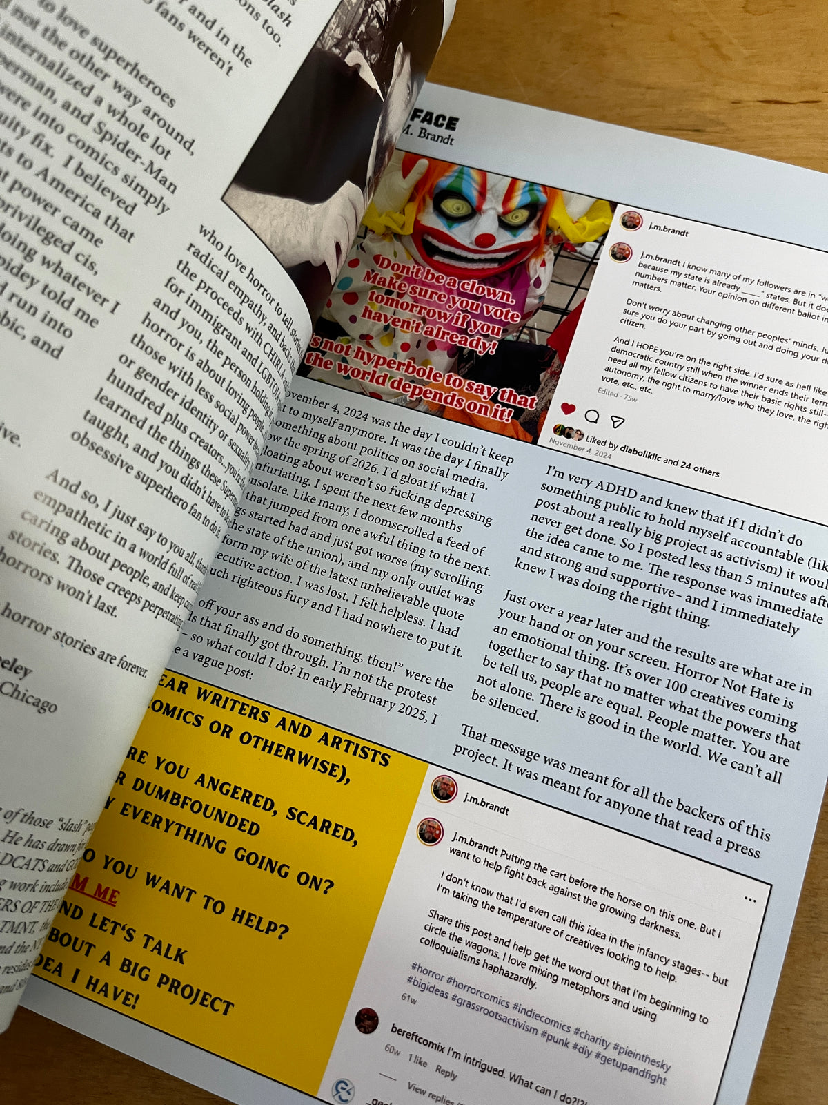 Horror Not Hate