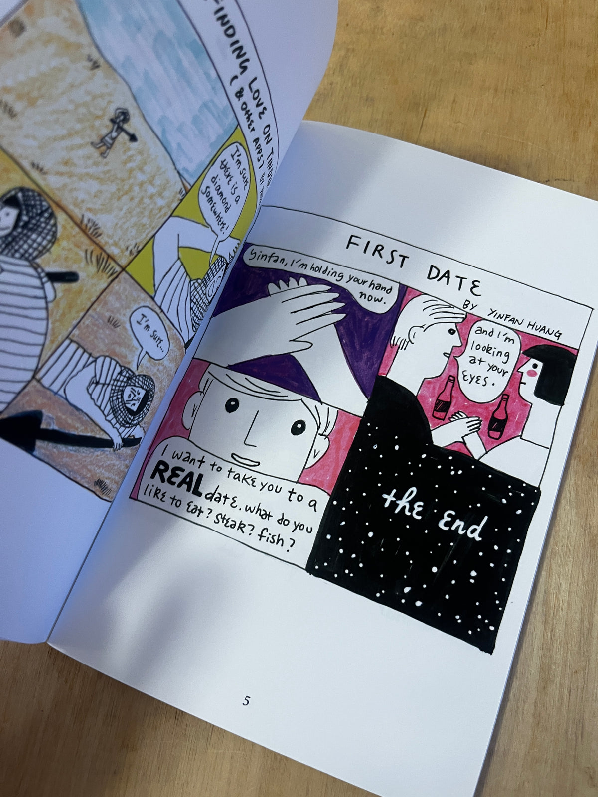 Comics by Yifan Huang