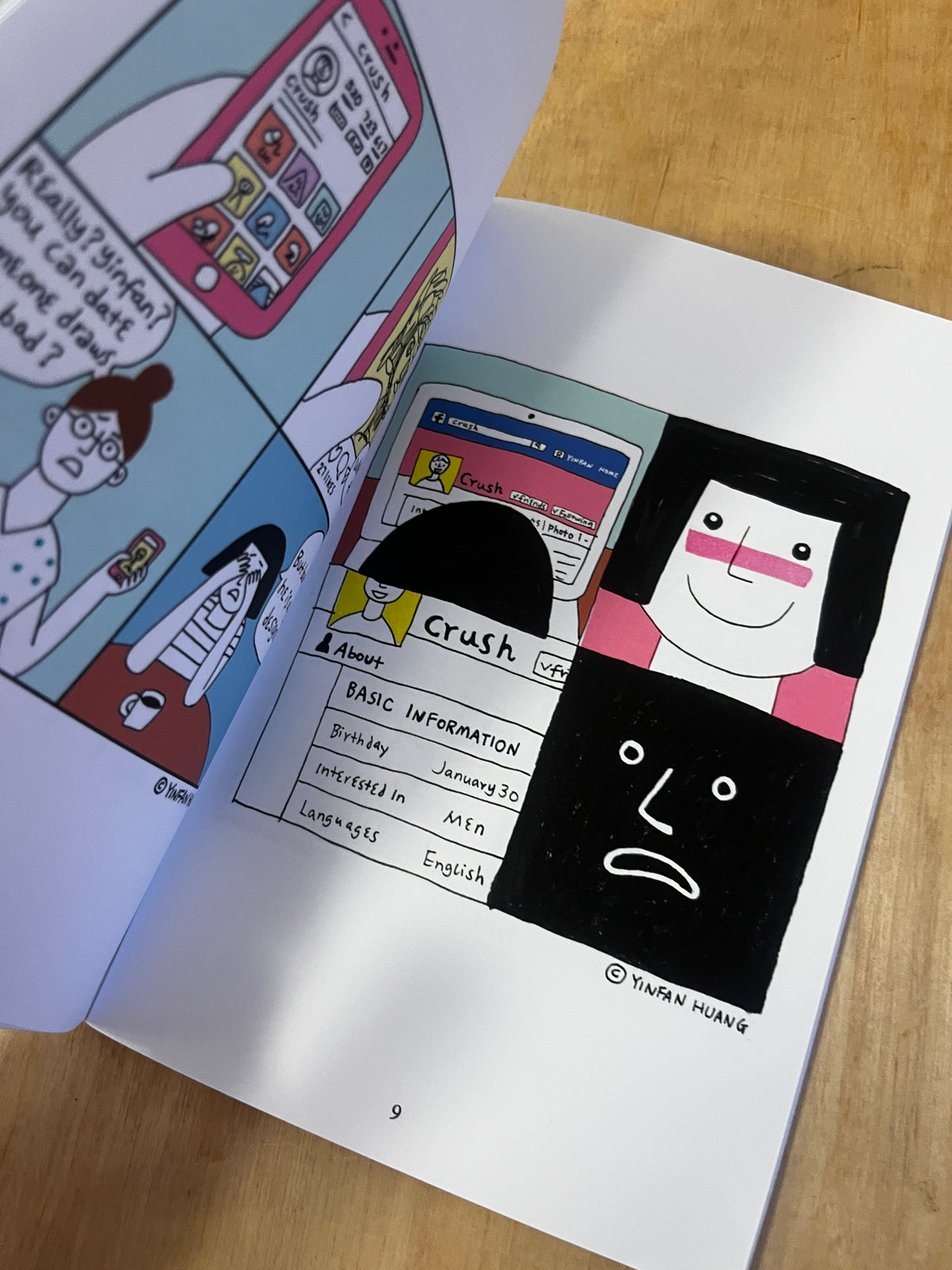 Comics by Yifan Huang