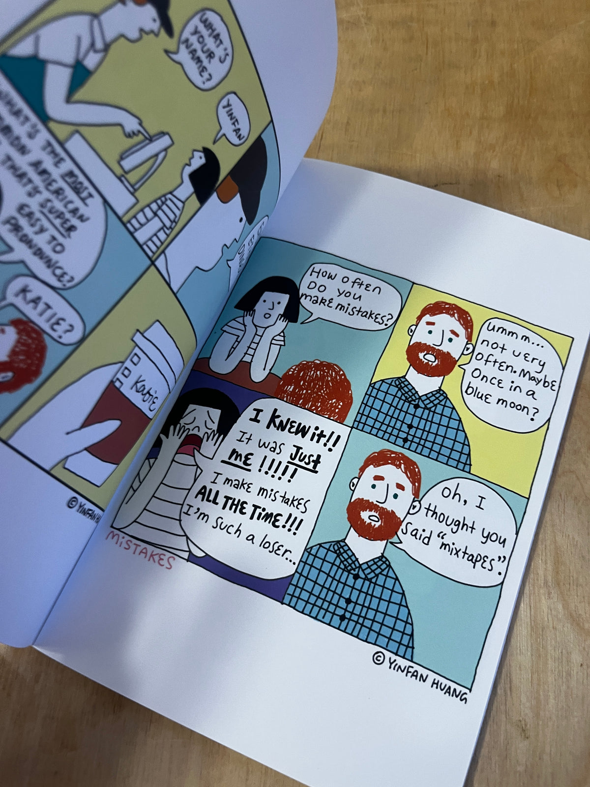 Comics by Yifan Huang