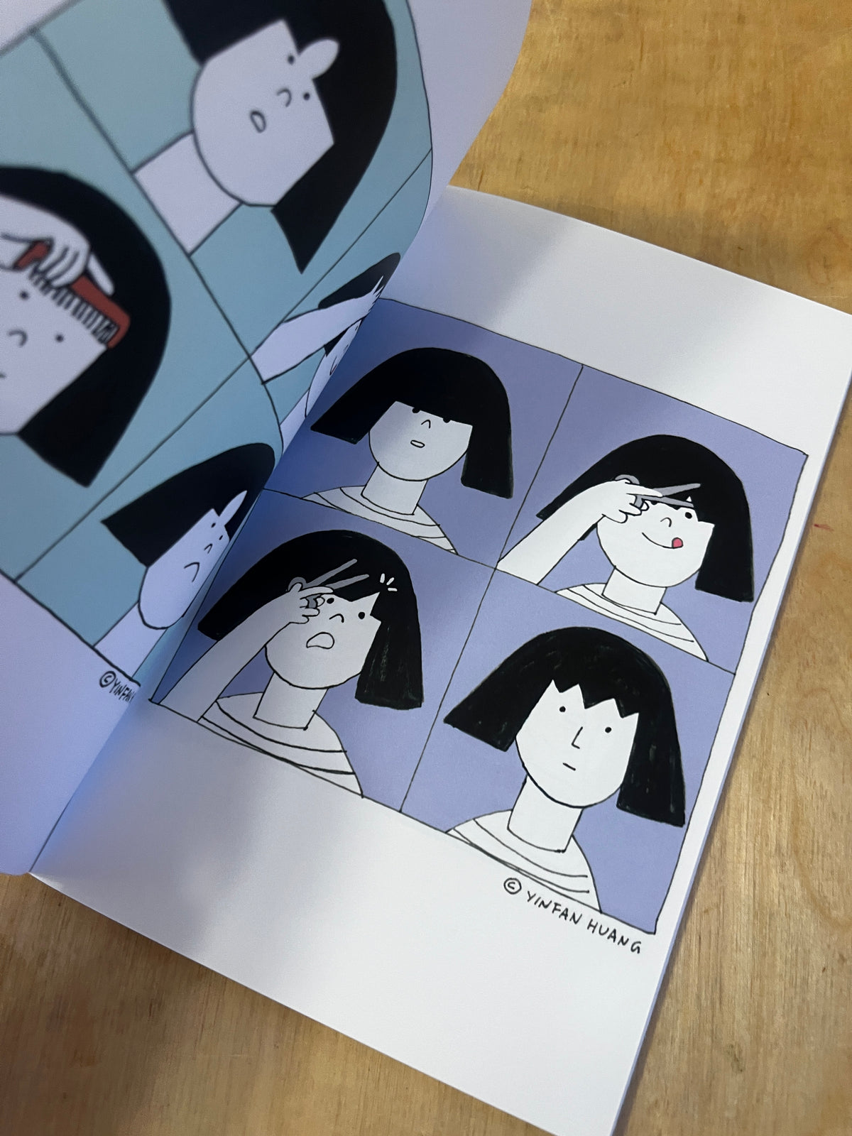 Comics by Yifan Huang