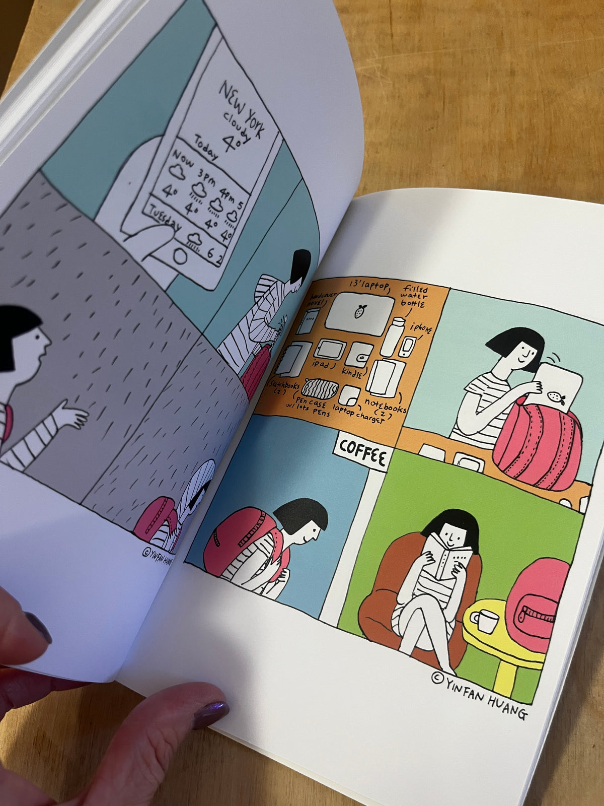 Comics by Yifan Huang