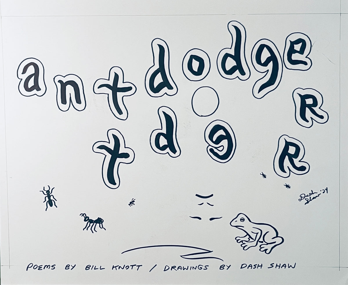DASH SHAW ORIGINAL PAGES FROM LIKE SWIMMERS et. al