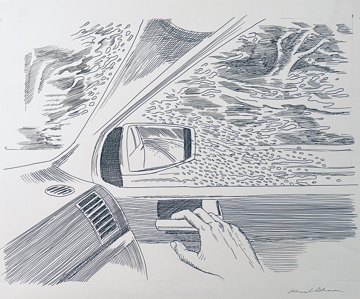 DASH SHAW ORIGINAL PAGES FROM LIKE SWIMMERS et. al