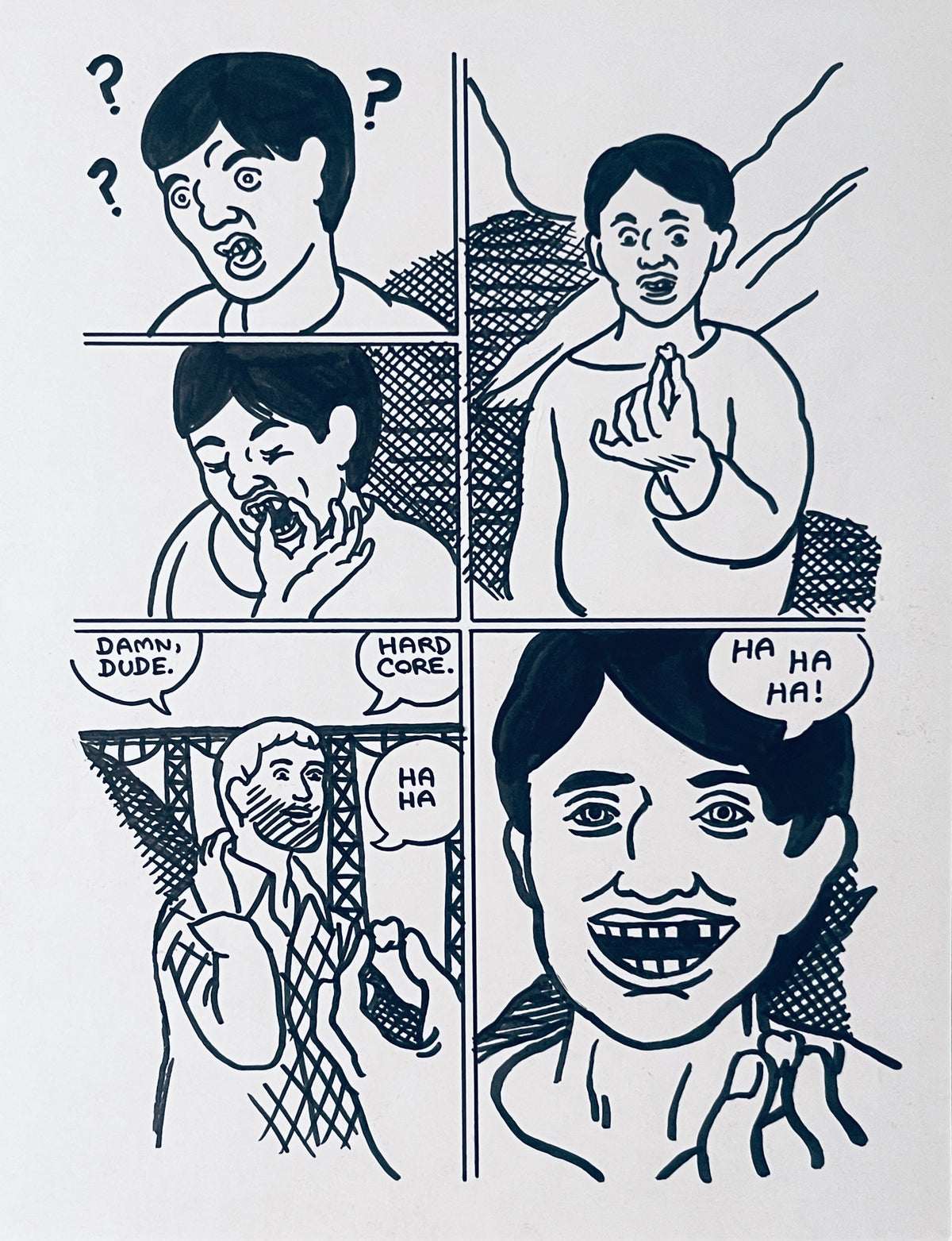 DASH SHAW ORIGINAL PAGES FROM LIKE SWIMMERS et. al