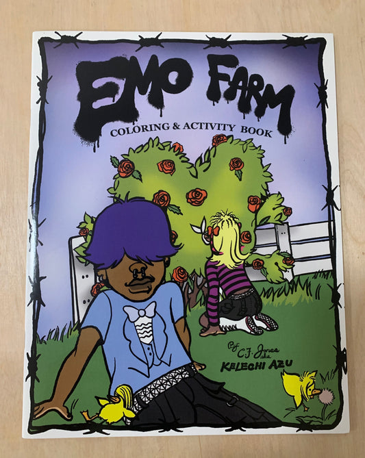 Emo Farm Coloring Book